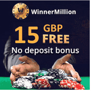 WinnerMillion: 15€ gratis y 150% de bono 1500€ depósito-890