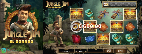 Juega a Jungle Jim El Dorado gratis Bonos de Microgaming-999