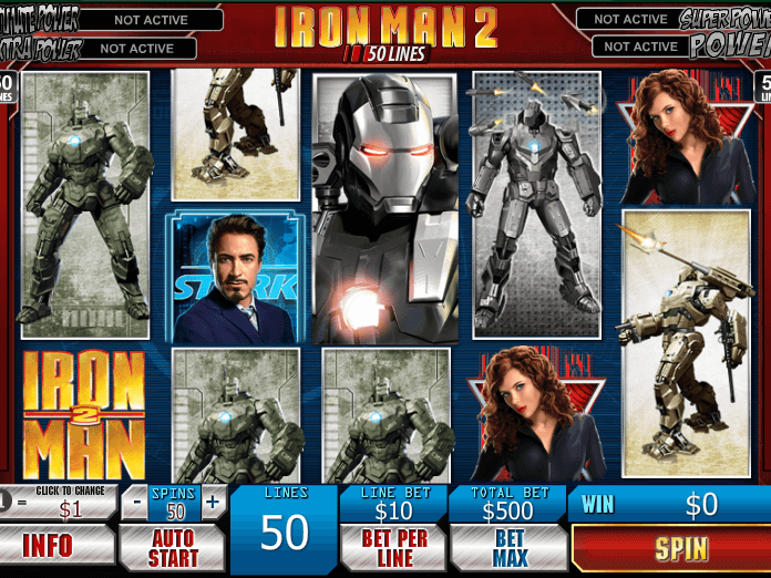 Juega a Iron Man 2 gratis Bonos de Playtech-953