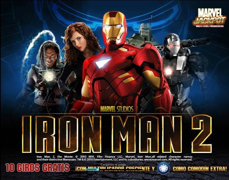Juega a Iron Man 2 gratis Bonos de Playtech-438