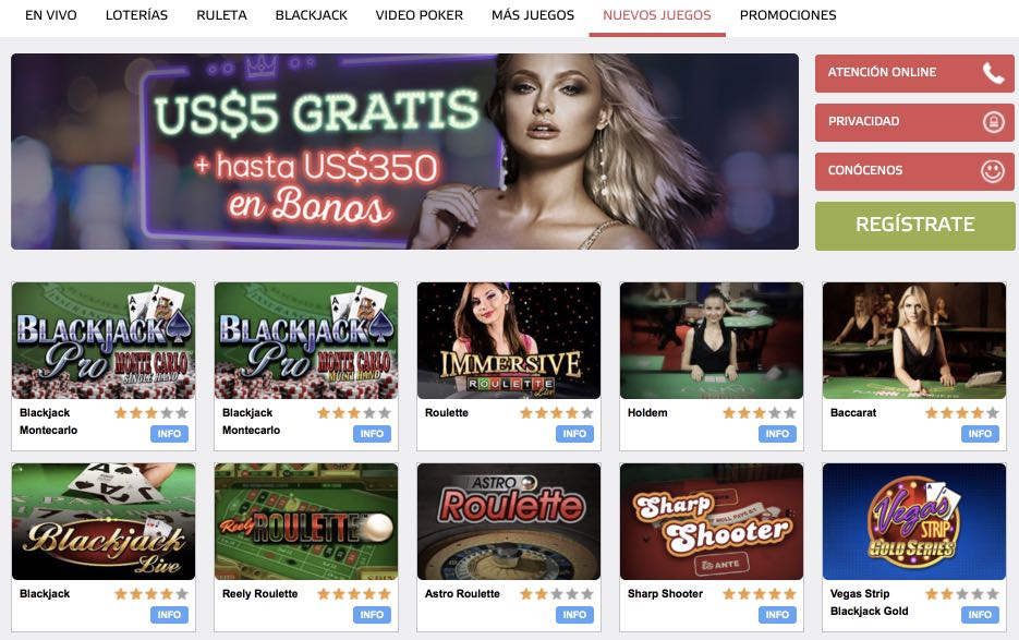 Tarjeta Prepago gratis en bonos  casino en España-116